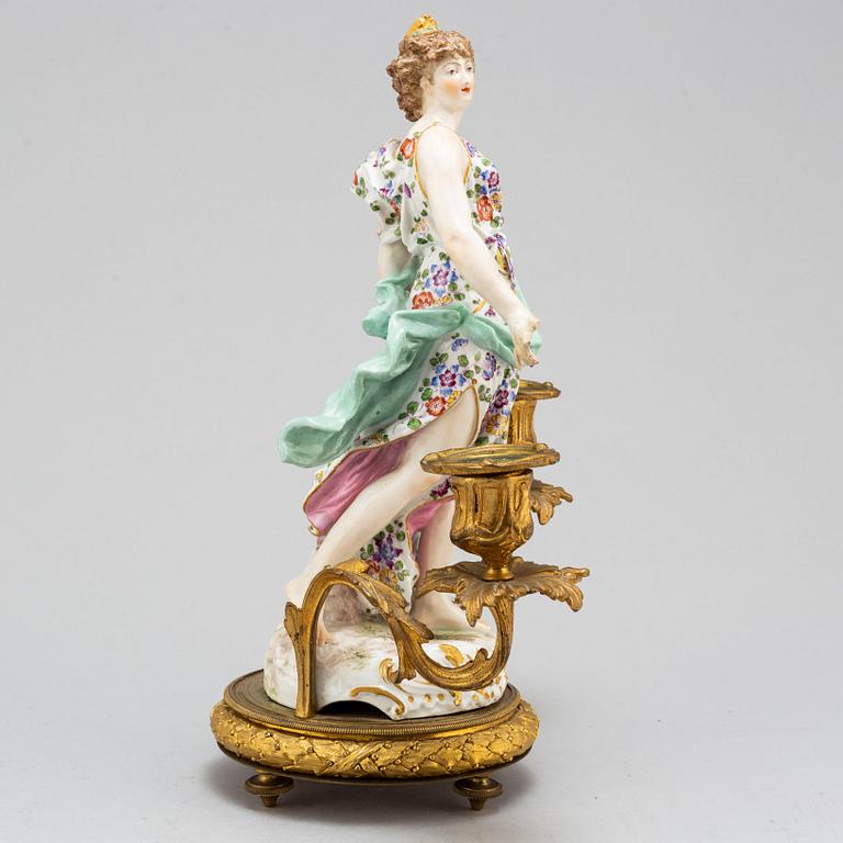 CANDELABRUM, second half of the 19th century.