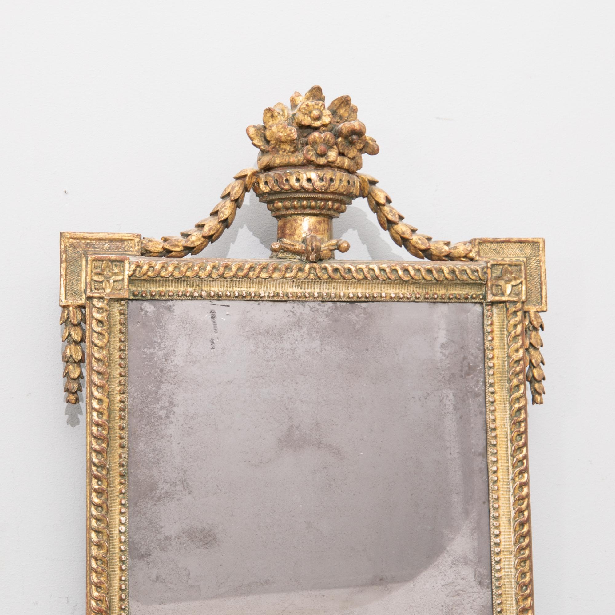 Spegel Louis XVI omkring 1800.