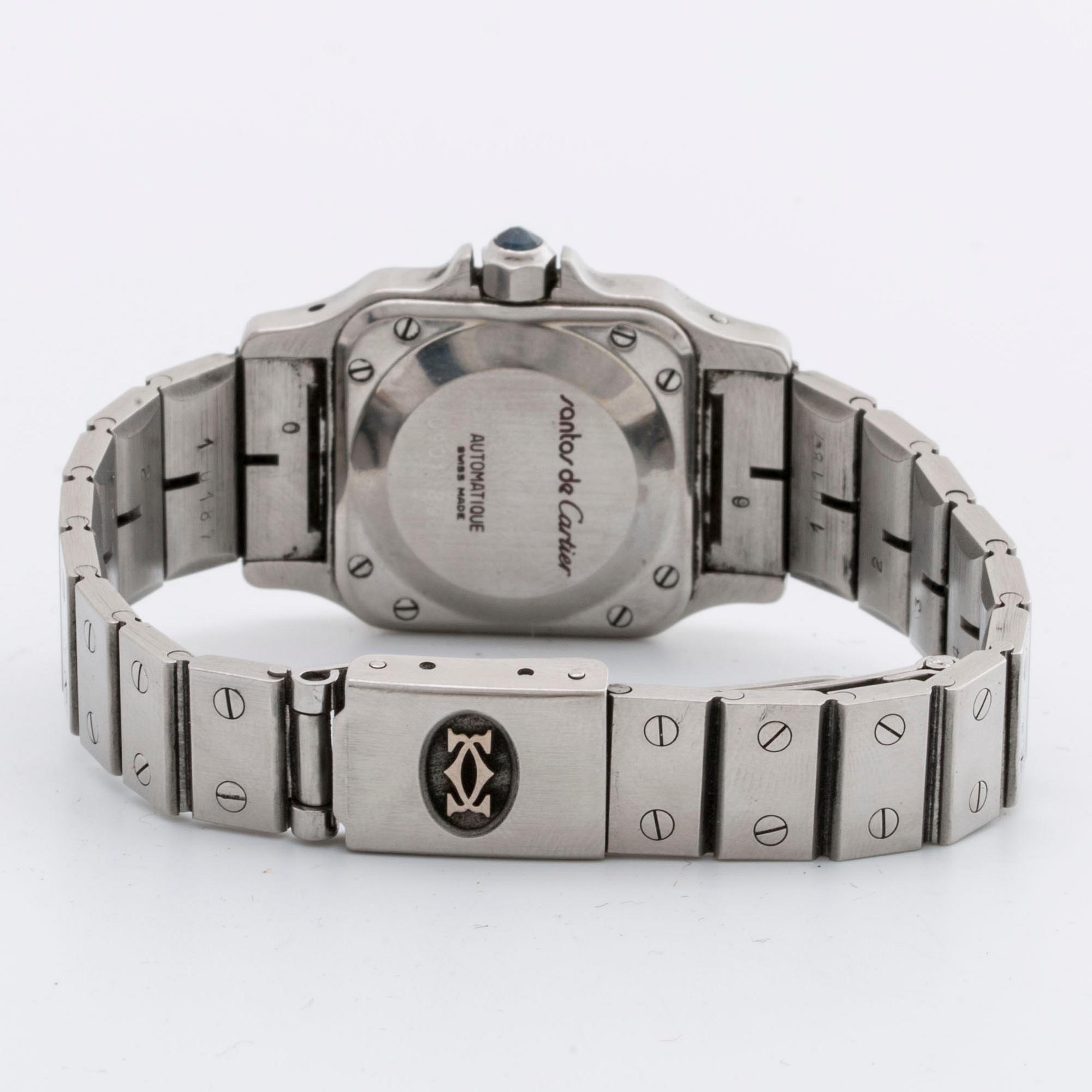 Wristwatch. CARTIER, santo de Cartier. 21x24 mm,