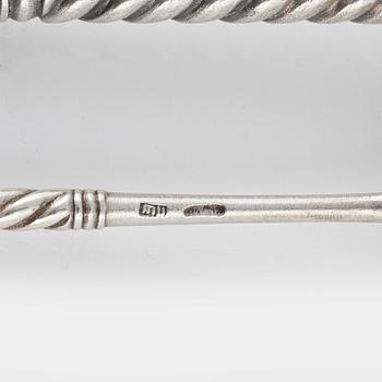15 silver spoons, including Russia, 1896-1908.