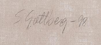Susanne Gottberg, "Bortom Förståelse" (Beyond understanding), diptych.