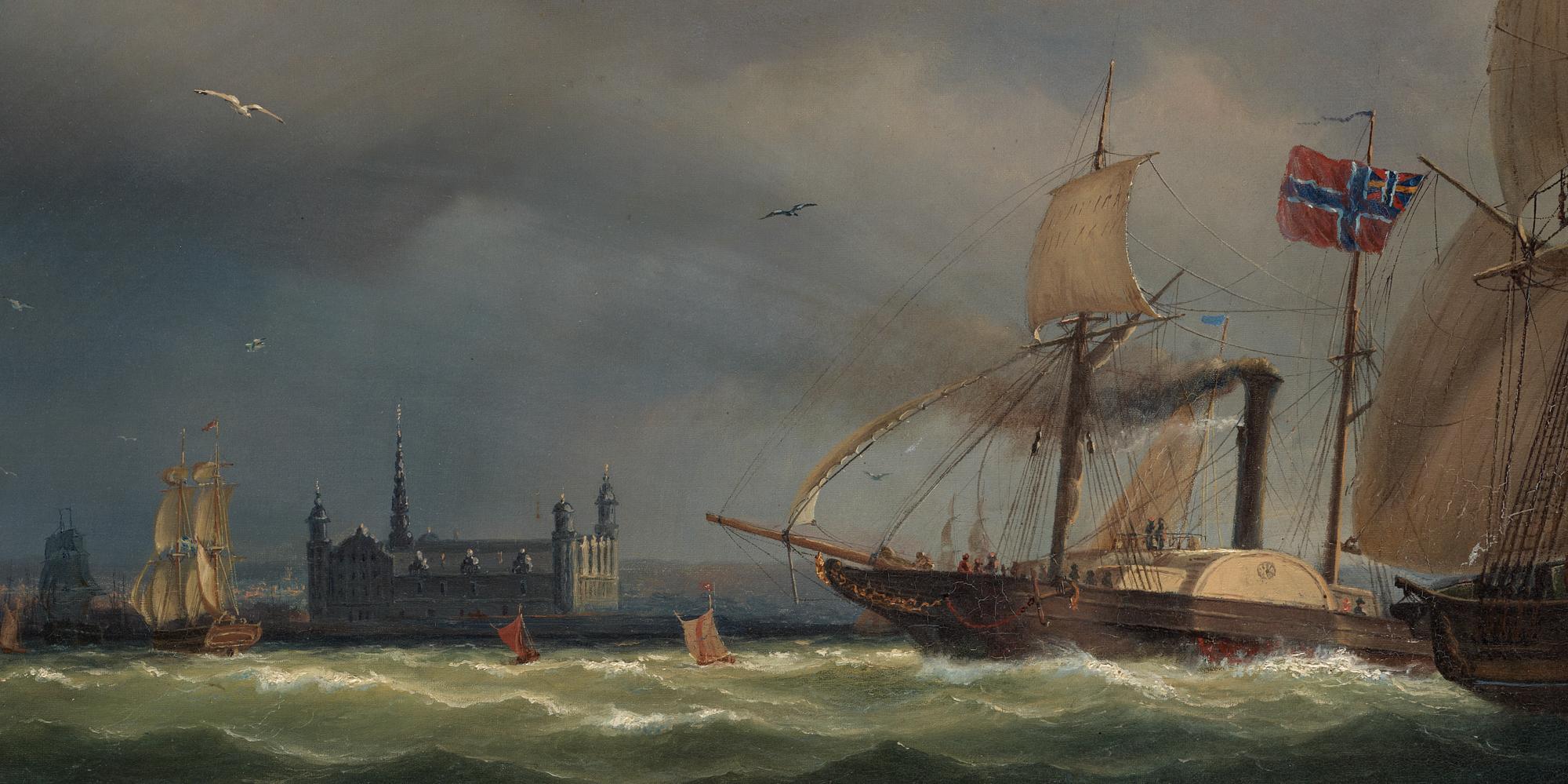 Marcus Larsson, "Vy av Öresund".