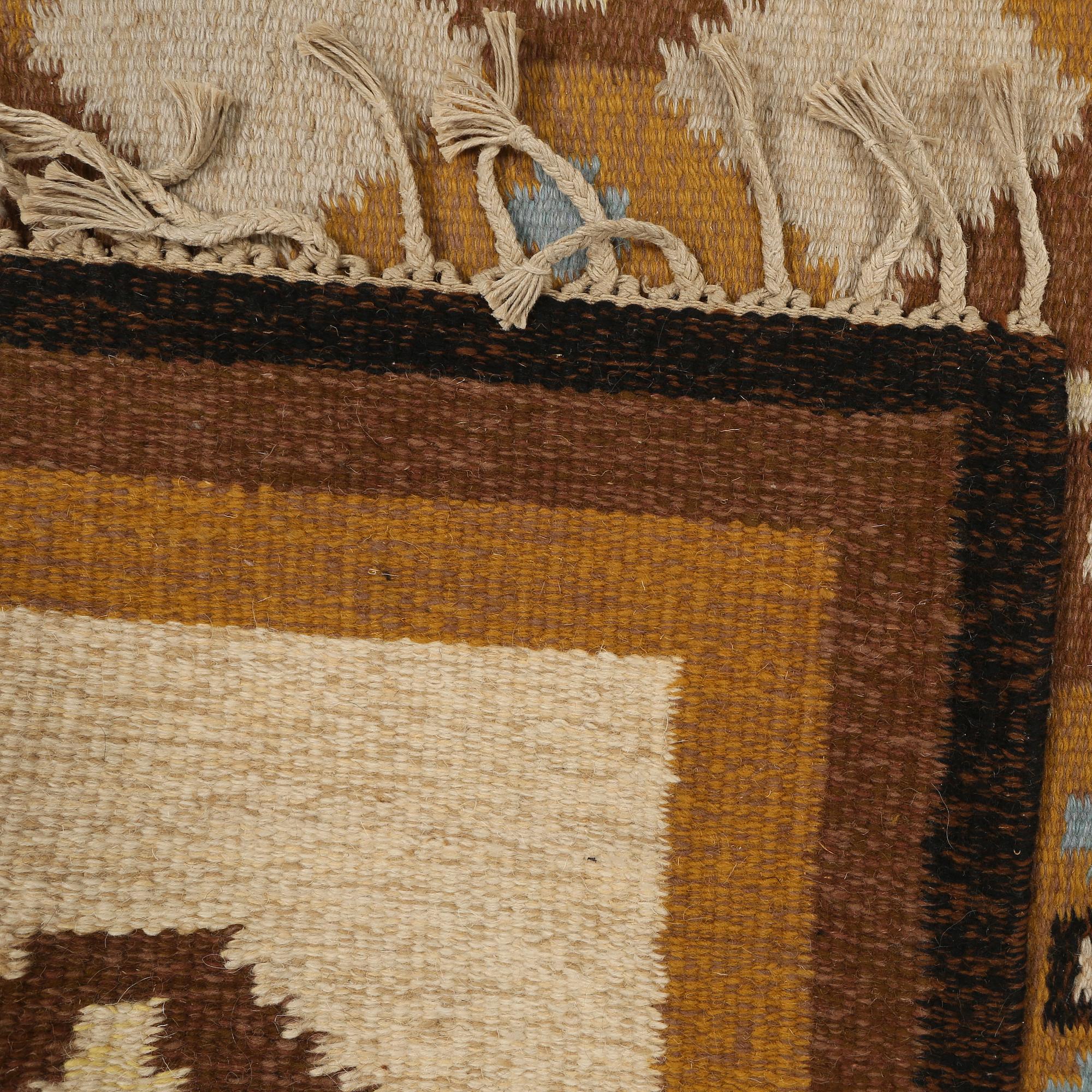 MATTA, rölakan, monogramsignerad AW, 1900-talets andra hälft. 238x170 cm.