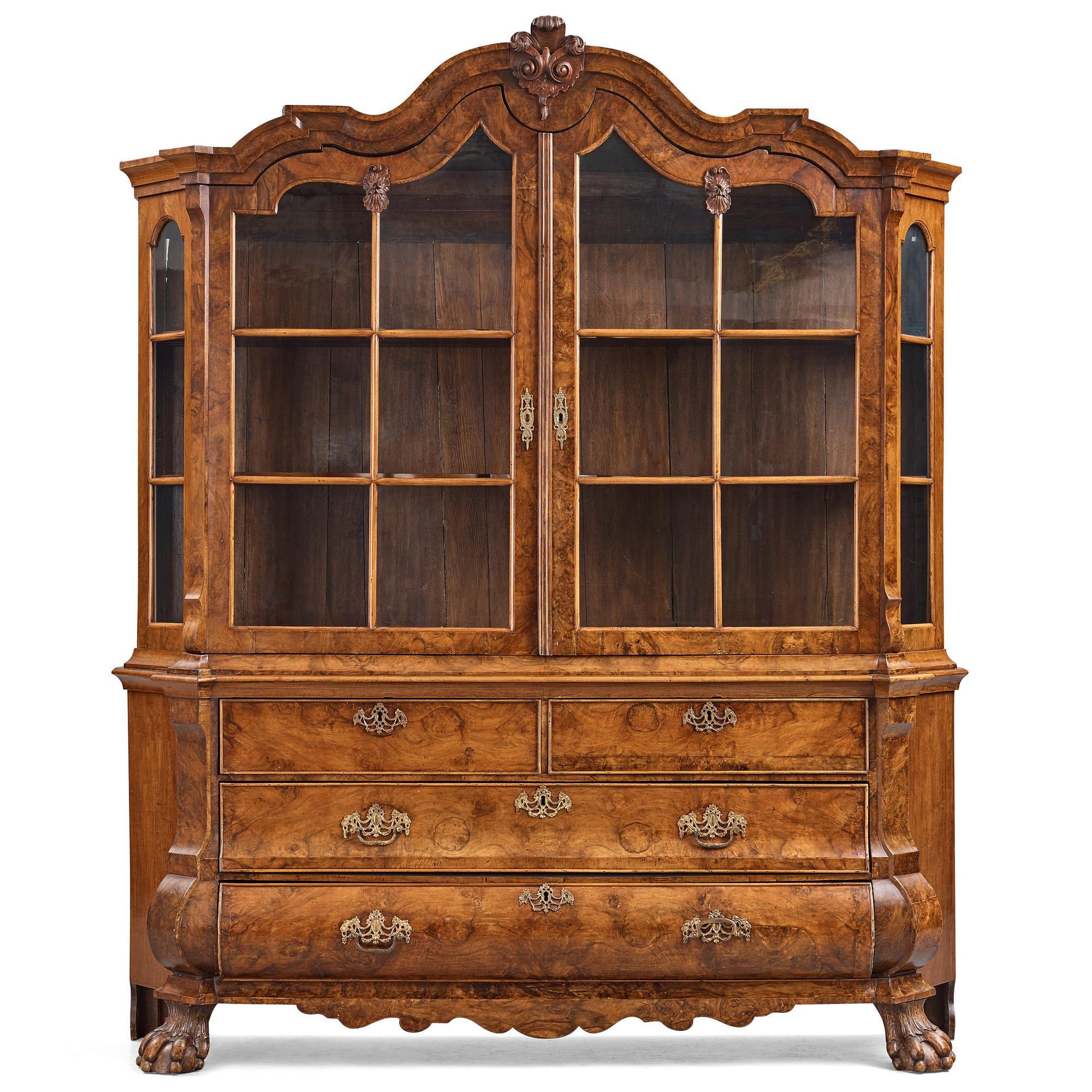 A Dutch 18th century cabinet.