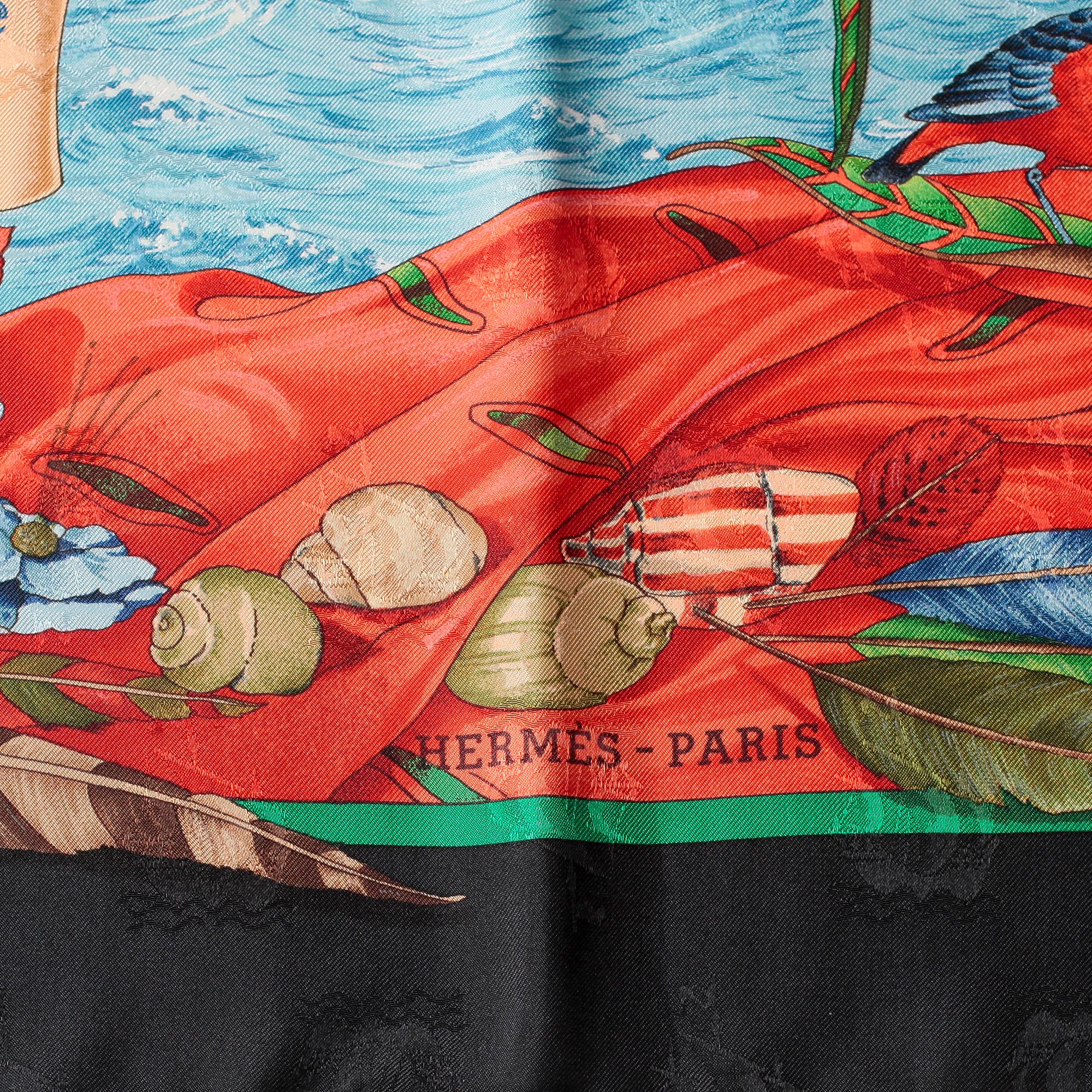 SCARF, "Christophe Colomb découvre l'Amerique 12 octobre 1492", Hermès.