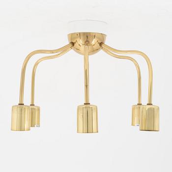 A model 2356 brass ceiling lamp by Josef Frank for Firma Svenskt Tenn.