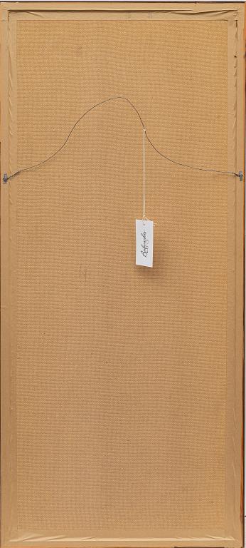 Textile paintings, a pair, so-called rooster paintings, Sunnerbo school, Småland, first half of the 19th century.