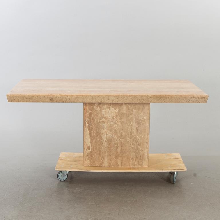 MATBORD travertin Italien 1970-80-tal.