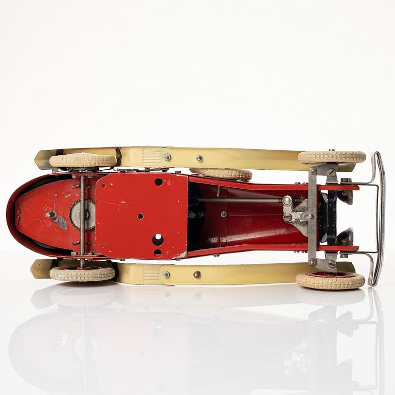 Meccano, racing car. England, 1930s.