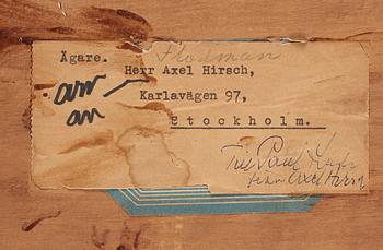 Carl Flodman, Fiskarboställe i Vitemölle, Skåne.