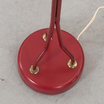 A Mid century floor lamp.