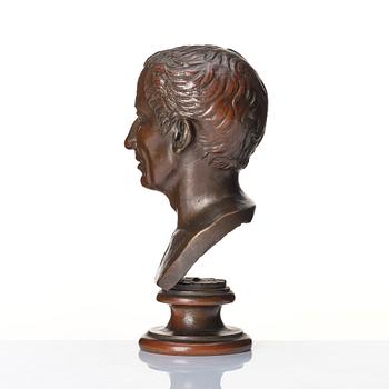 A French bust of Julius Caesar, 19th century.