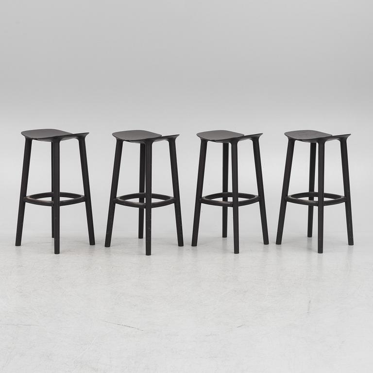 Ronan & Erwan Bouroullec, bar stools 4 pcs. "MC3 OSSO", Mattiazzi, Italy, after 2011.