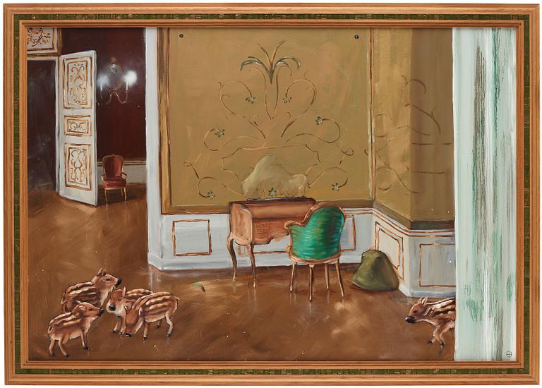 Ernst Billgren, "Vildsvin".
