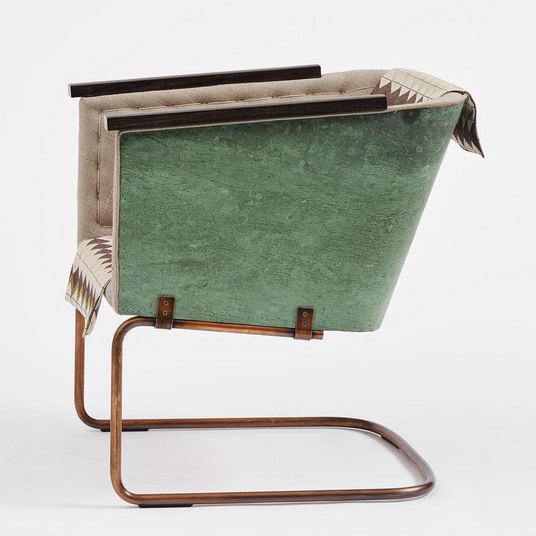 Mats Theselius, fåtölj, "Hommage à Sigurd Lewerentz", ed. 123/123, Källemo, Värnamo, efter 2012.