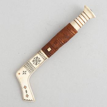 Nikolaus Fankki, a knife, signed.
