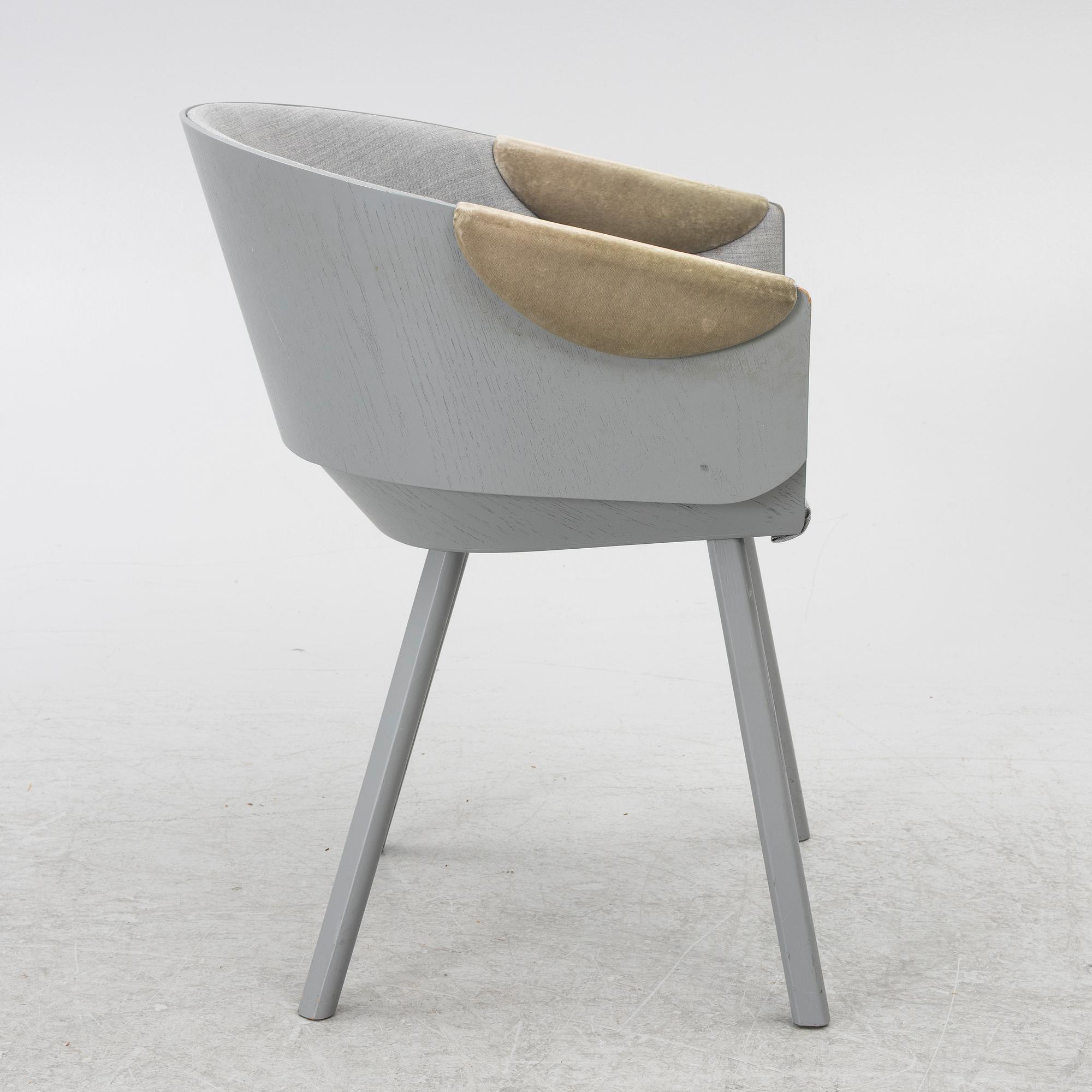 Stefan Diez, armchairs, 4 pcs, "Houdini", E15.