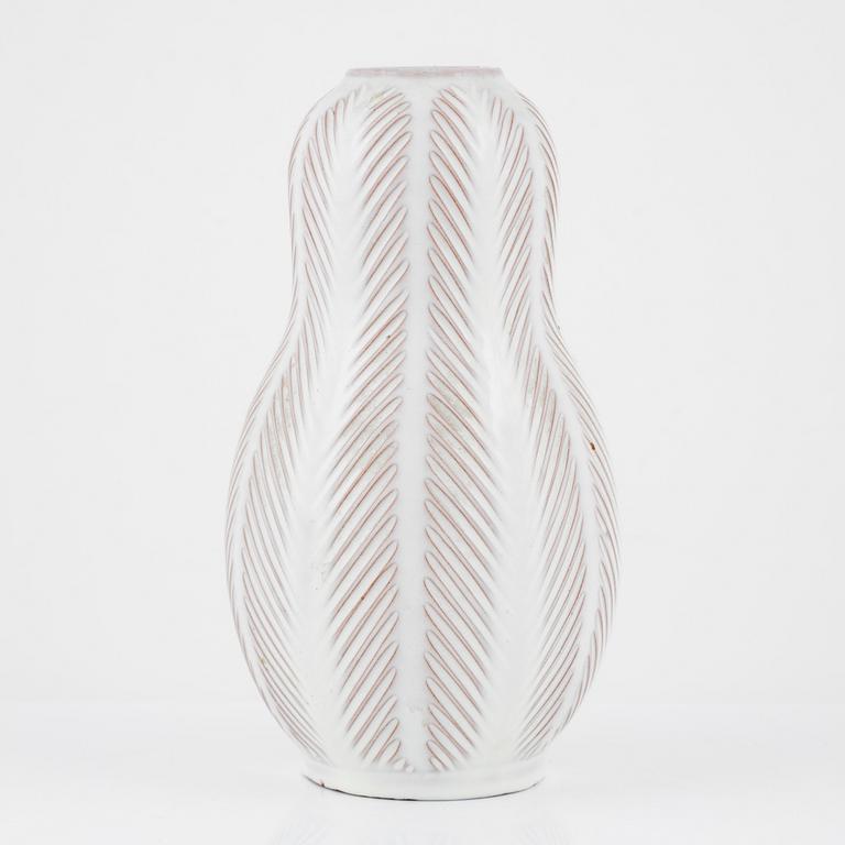 Anna-Lisa Thomson, a white-glazed gourd vase from Upsala-Ekeby.