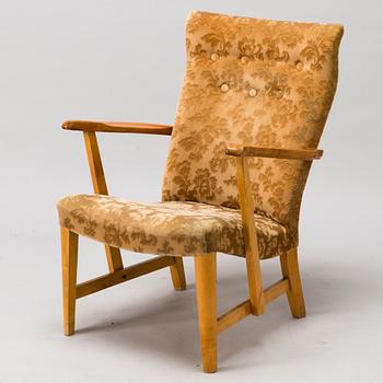 CARL GUSTAF HIORT AF ORNÄS, a 1950s 'Prince' armchair for Puunveisto Oy - Wood work Ltd.