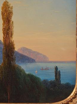 Ivan Constantinovich Aivazovsky, Utsikt mot Jalta i gryningen.