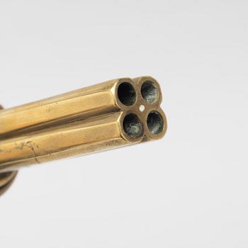 Percussion pistol, Swedish, Johan Engholm (1820-1918).