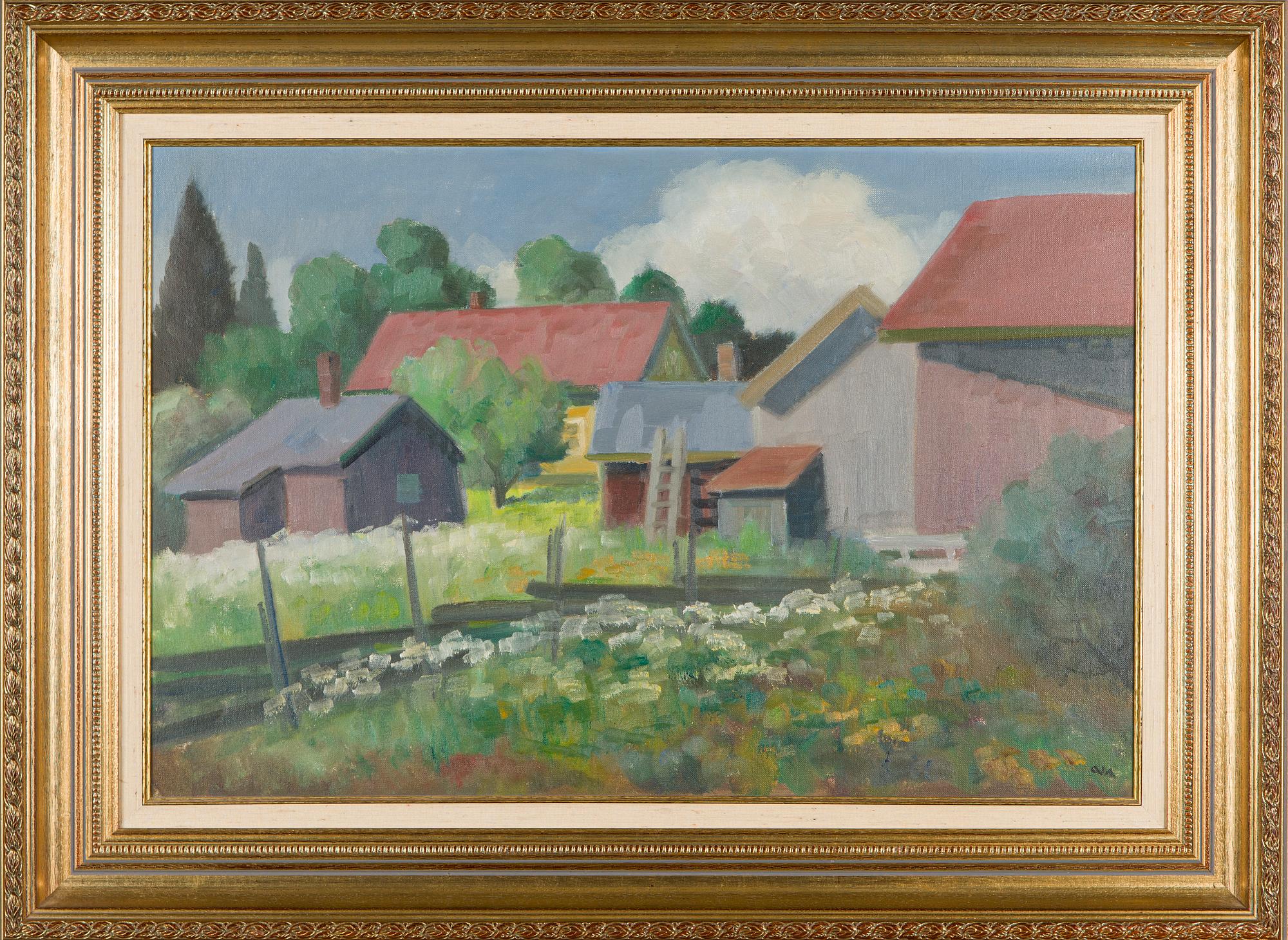 Onni Oja, Heikkilä's yard.