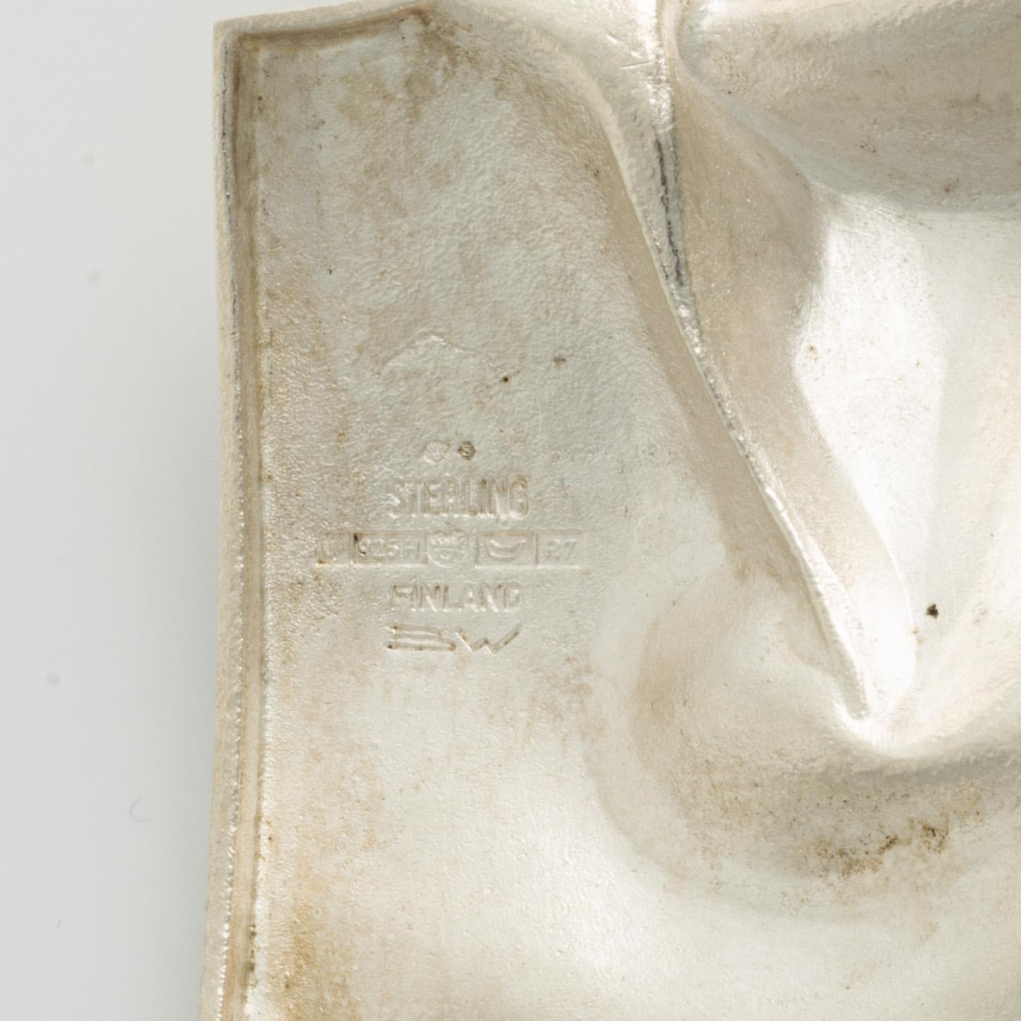 Björn Weckström, Lapponia, necklace, "Barbarella" sterling silver, Helsinki 1970.