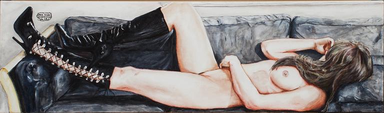 PAUL ENOE JOHANSSON, akryl på duk.