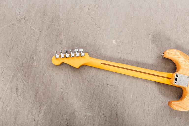 Electric guitar, Fender Stratocaster, Rarities Flame Koa Top, 2019.
