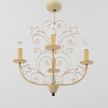 A Swedish moden ceiling lamp, 1940's.