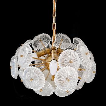 TAKLAMPA, Eriksmåla glas, 1900-talets andra hälft.