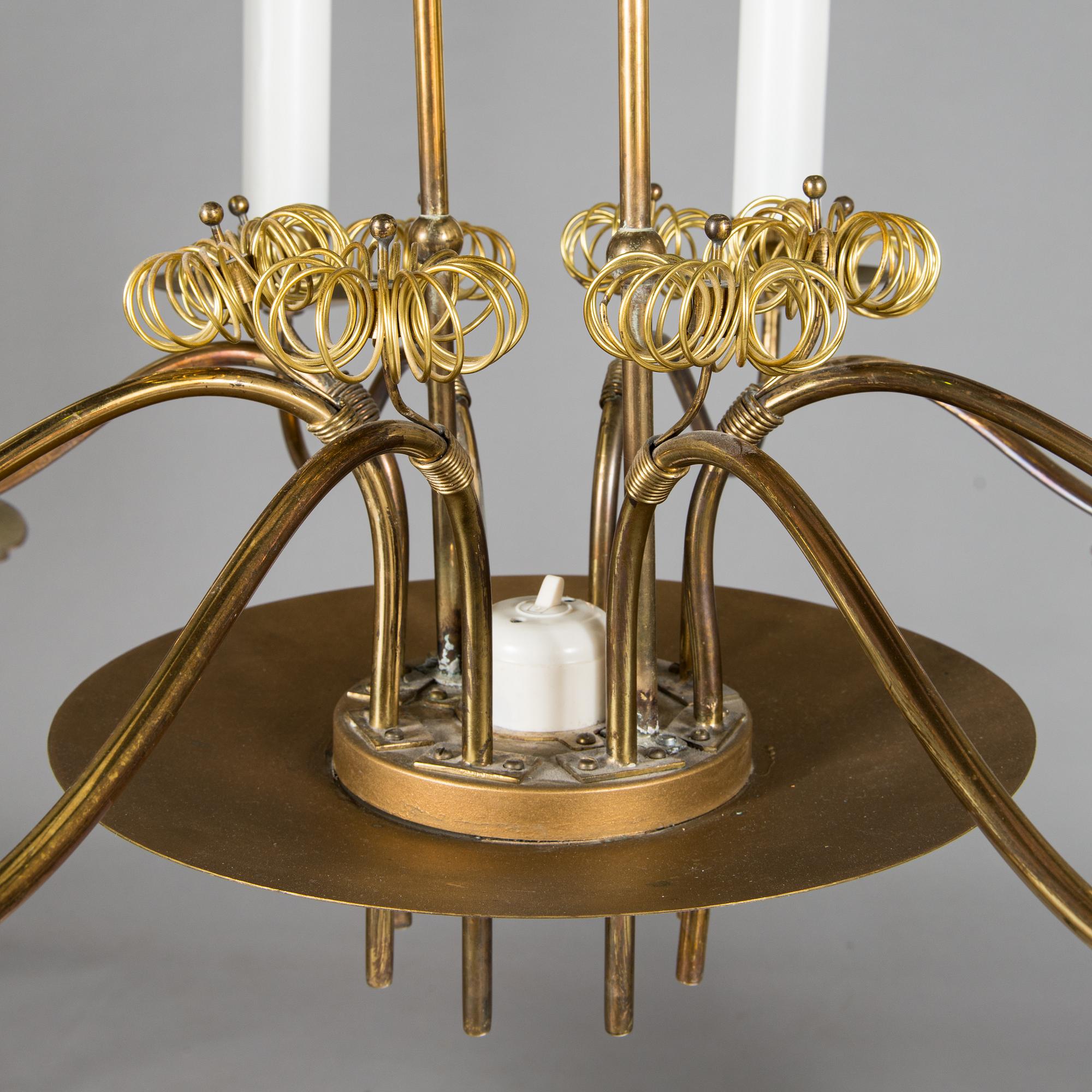 Paavo Tynell, chandelier, for Taito.