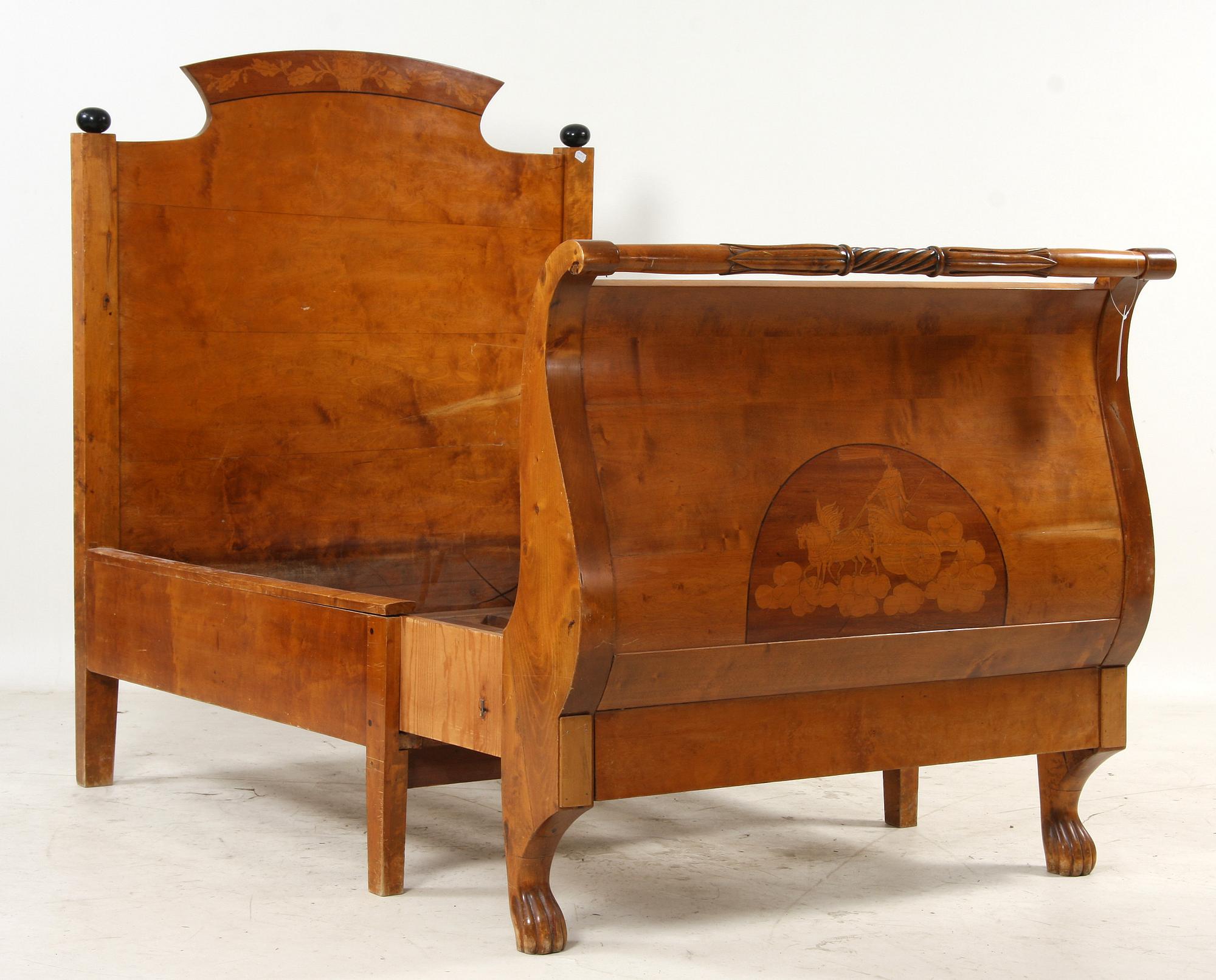 SÄNG, Biedermeier, 1800-tal, Västsverige.