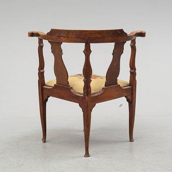 An 18th century chair.