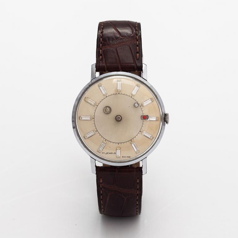 Armbandsur, "Mystery dial", 36 mm.