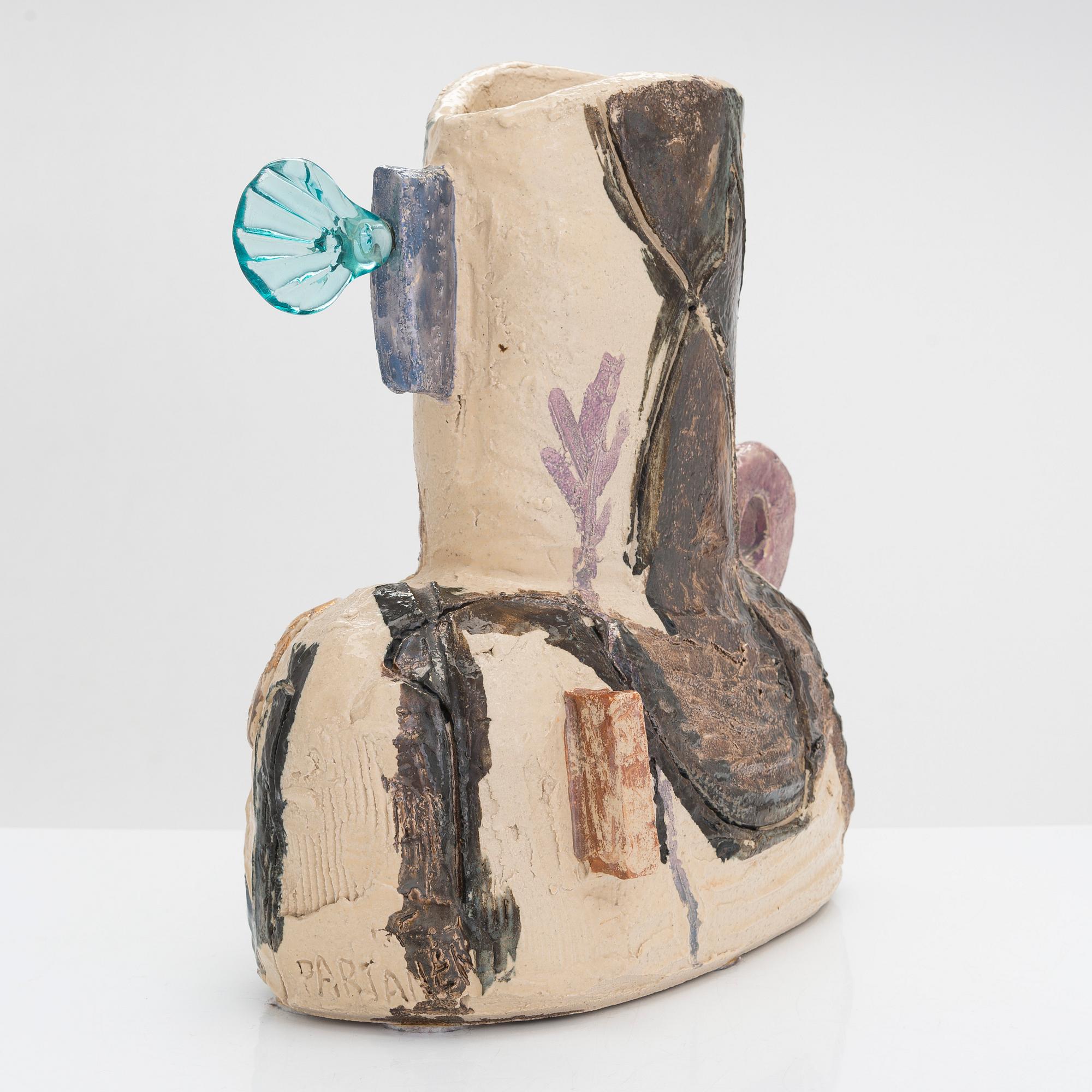 Pauli Partanen, skulptur, signerad Partanen.