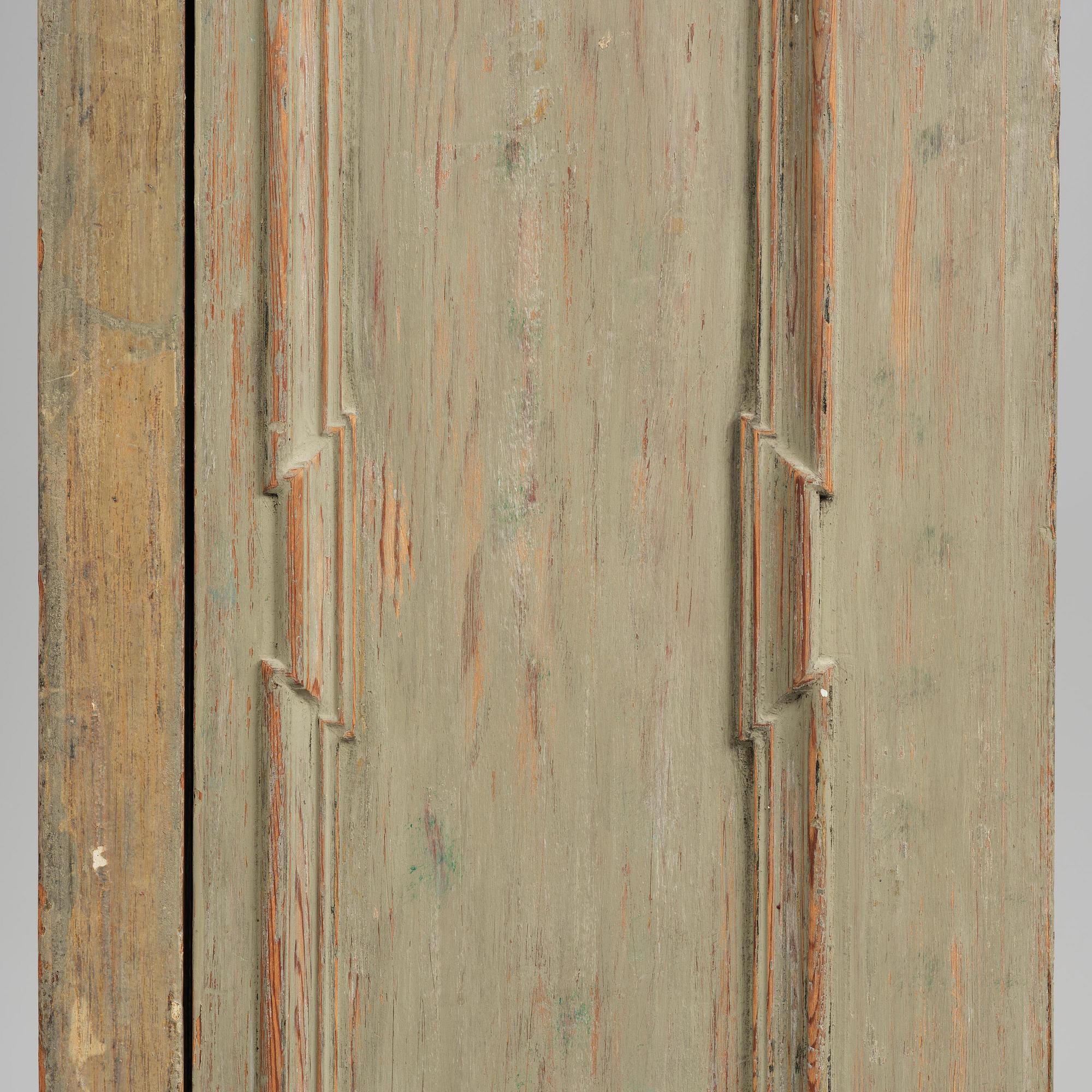 A Swedish late Baroque cabinet, first part 18th century.