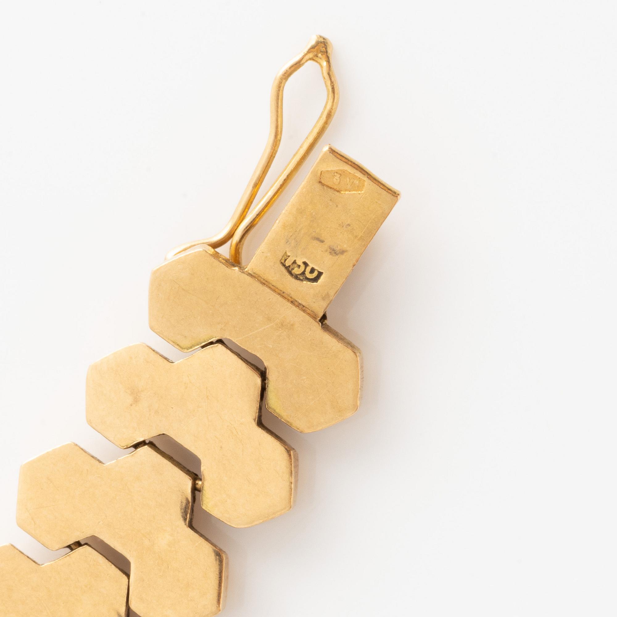Collier Italien, 18K guld.