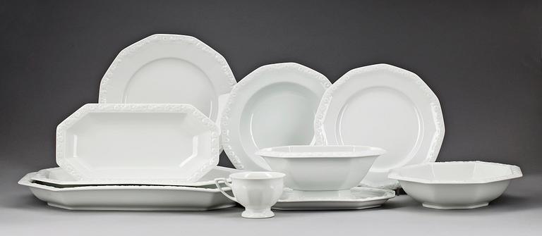MATSERVIS, porslin, 43 delar, Rosenthal, 1900-tal.
