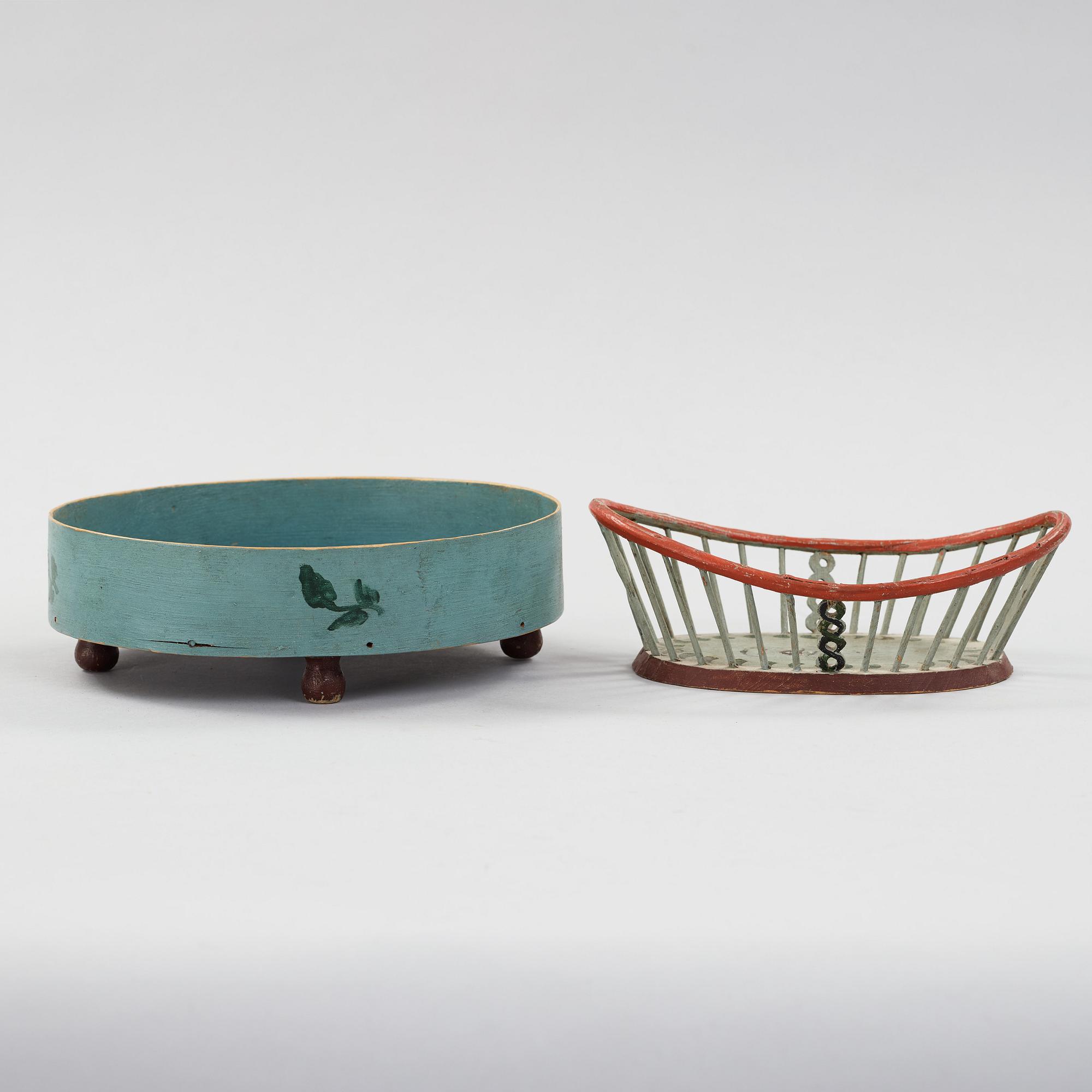 two baskets from the 19th century.
