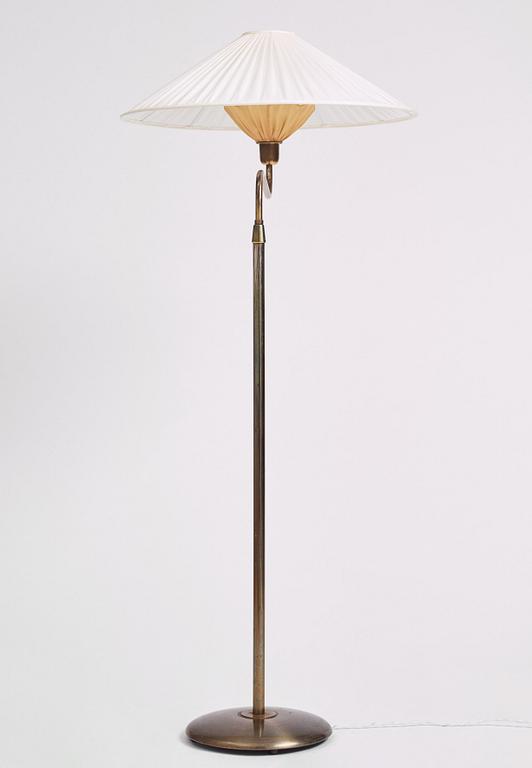 Bertil Brisborg, a floor lamp model "30620", Nordiska Kompaniet 1940s.