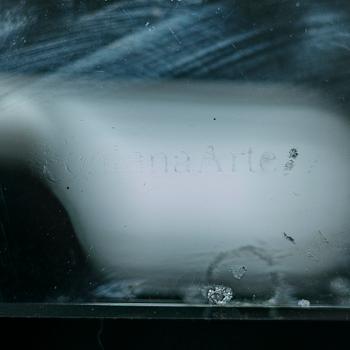 Gae Aulenti, soffbord, "Tavolo con Ruote", Fontana Arte.