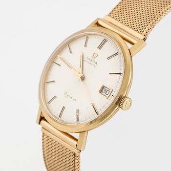 Omega, Genève, armbandsur, 34 mm.