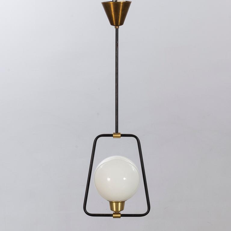 A 1950'S CEILING LAMP.