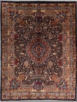 A CARPET, Kashmar, around 379 x 293 cm.