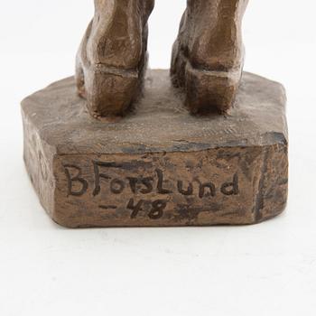 Bror Forslund, Sculpture Standing Woman.