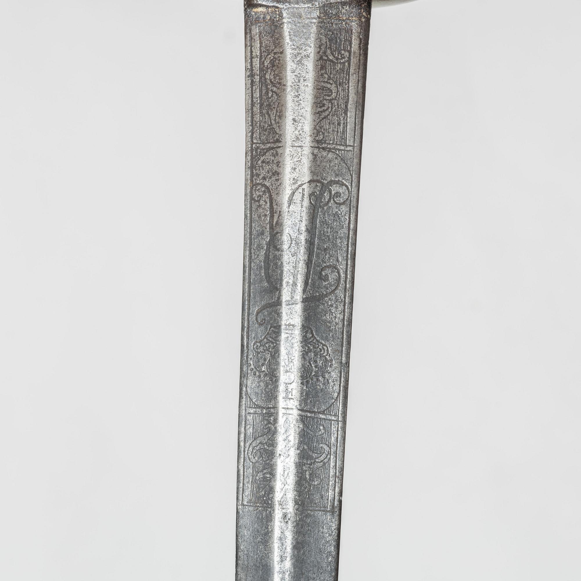 Värja, för officer, 1700-tal.