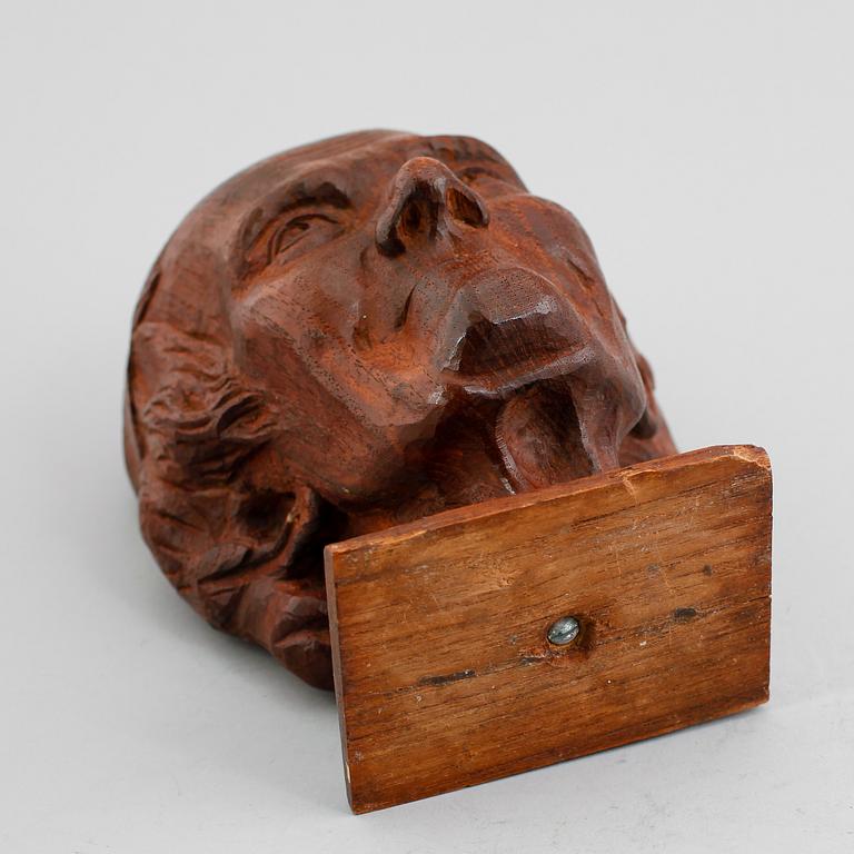 SKULPTUR, skuret trä, 1900-talets första hälft.