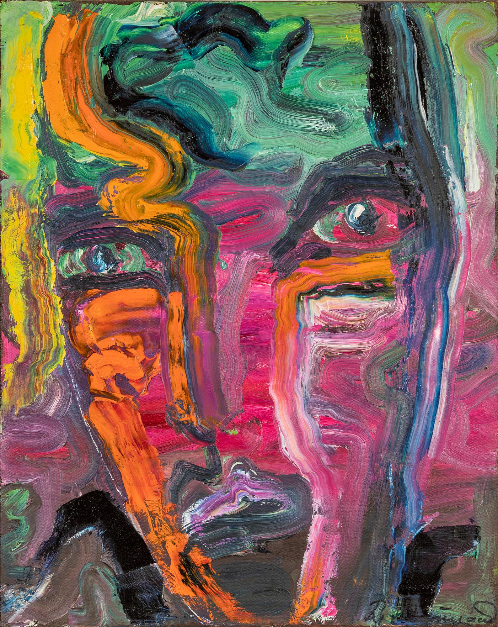 Birgitte Söndergaard, oil on canvas, signed.