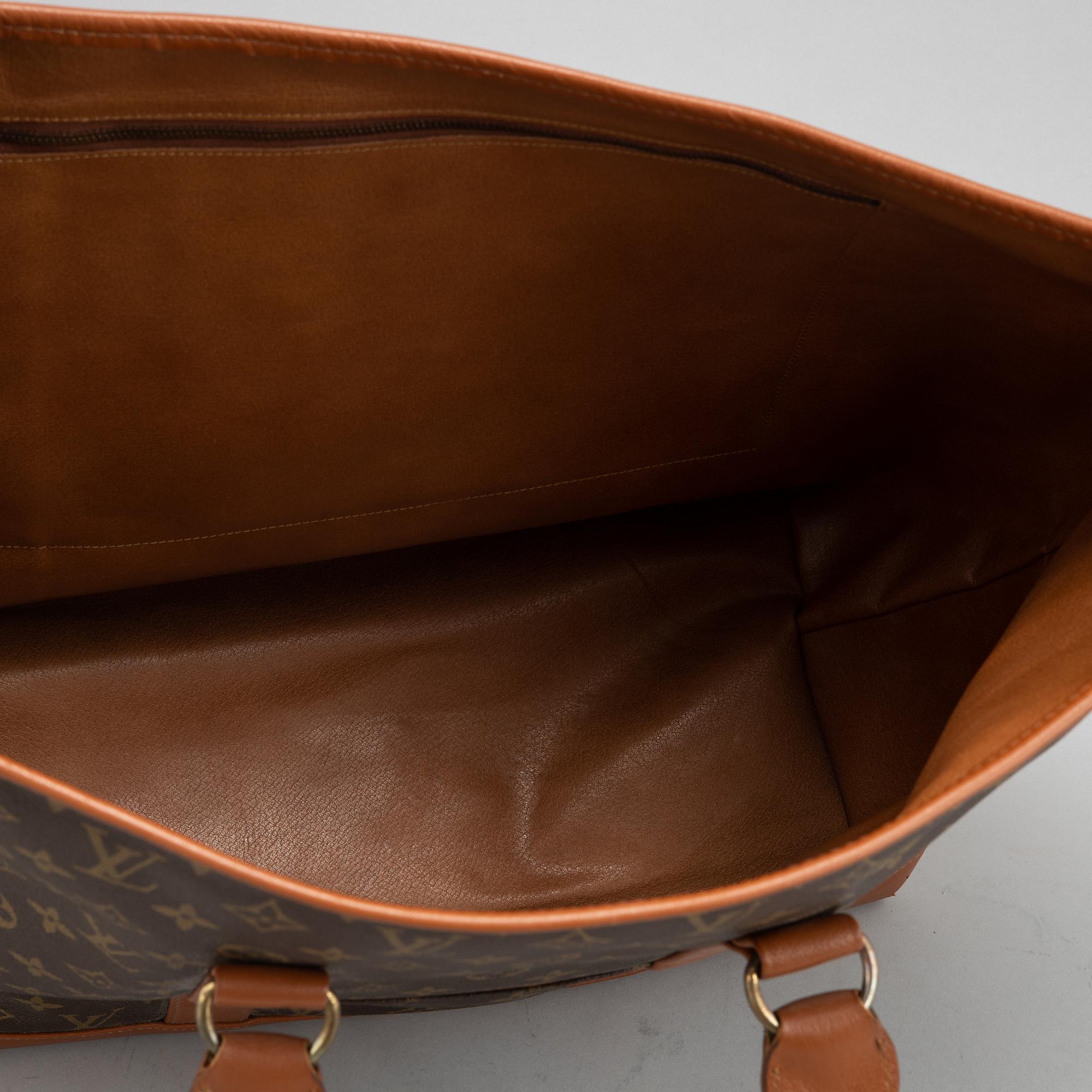 Louis Vuitton, a monogram canvas tote bag, 1970's.